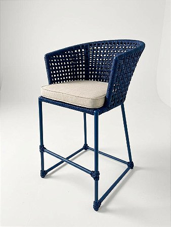 Banqueta Vienna - Corda náutica - Imagem 1