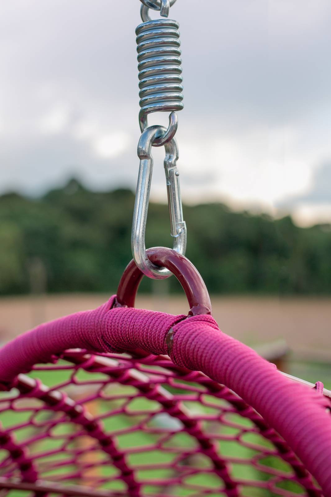 Balanço Macaípe com suporte - Corda náutica - Imagem 2