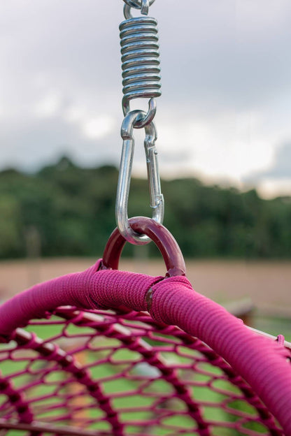 Balanço Macaípe com suporte - Corda náutica - Imagem 2