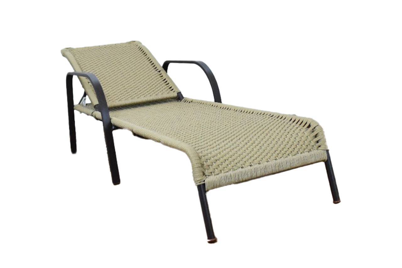 Espreguiçadeira de piscina em corda náutica - Imagem 3