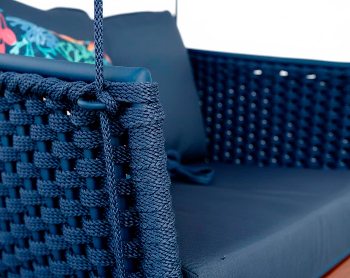 Balanço suspenso Poltrona - Corda náutica - Imagem 3