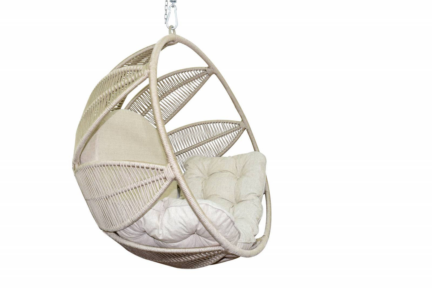 Balanço suspenso Girassol em corda náutica - Imagem 3