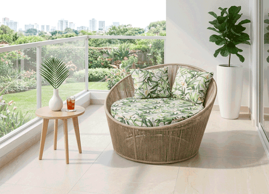 Chaise Redondo 1.30M - Corda náutica - Imagem 1