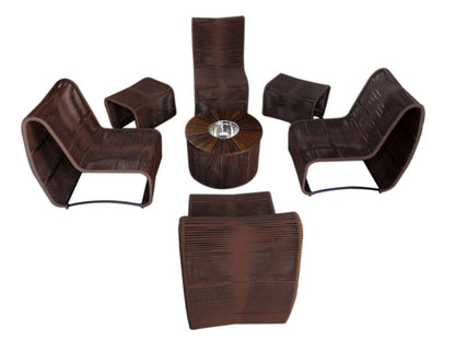 Conjunto Poltrona Rennes + Puff Extensível - Imagem 10