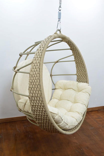 Balanço suspenso Lua cheia - Corda náutica - Imagem 4