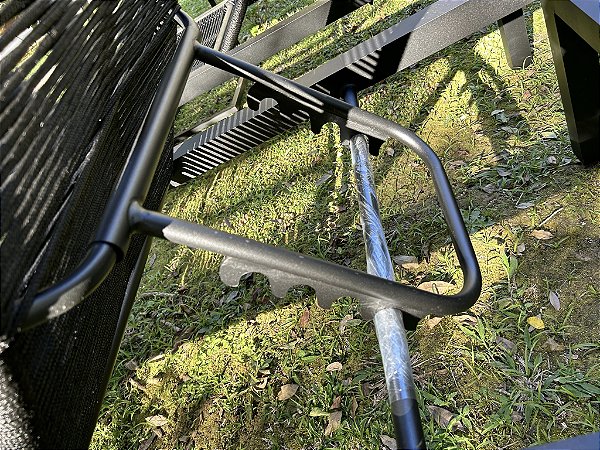 Espreguiçadeira de piscina em corda náutica 1/uni. + Mesa lateral - Imagem 3