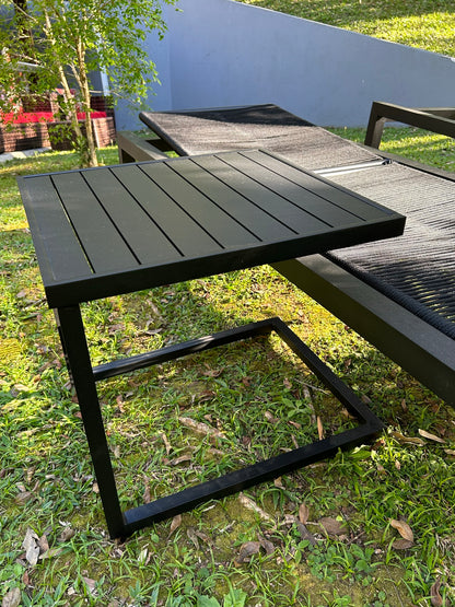 Conjunto de espreguiçadeira Noronha com mesa lateral - Imagem 12