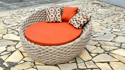 Chaise Minas em tricô náutico - Imagem 3