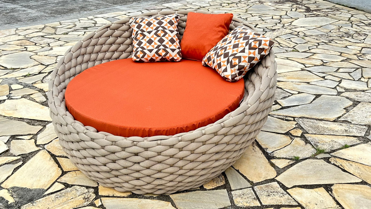 Chaise Minas em tricô náutico - Imagem 4