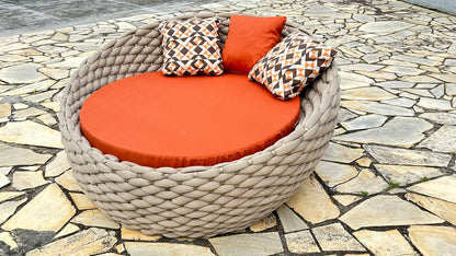 Chaise Minas em tricô náutico - Imagem 4