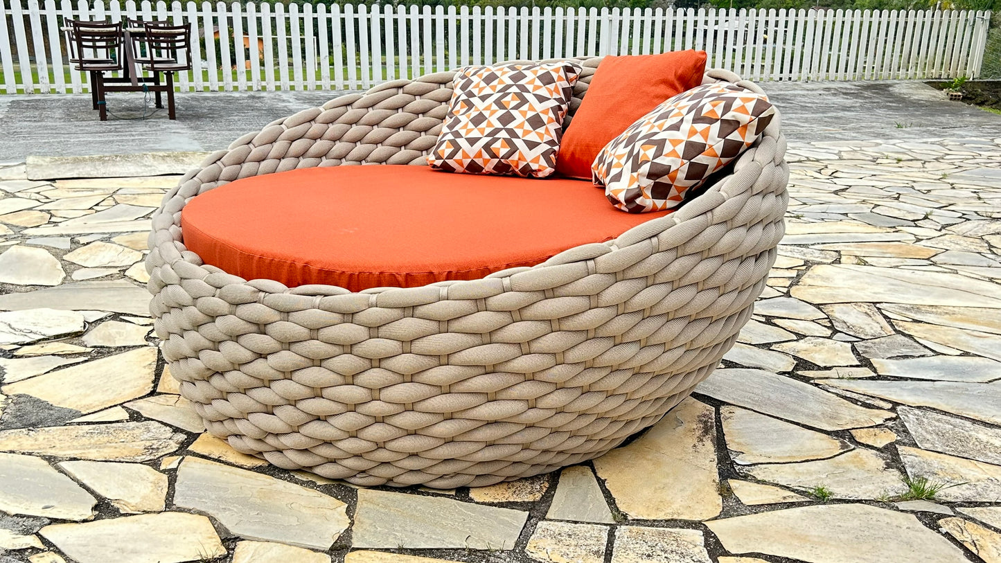 Chaise Minas em tricô náutico - Imagem 5