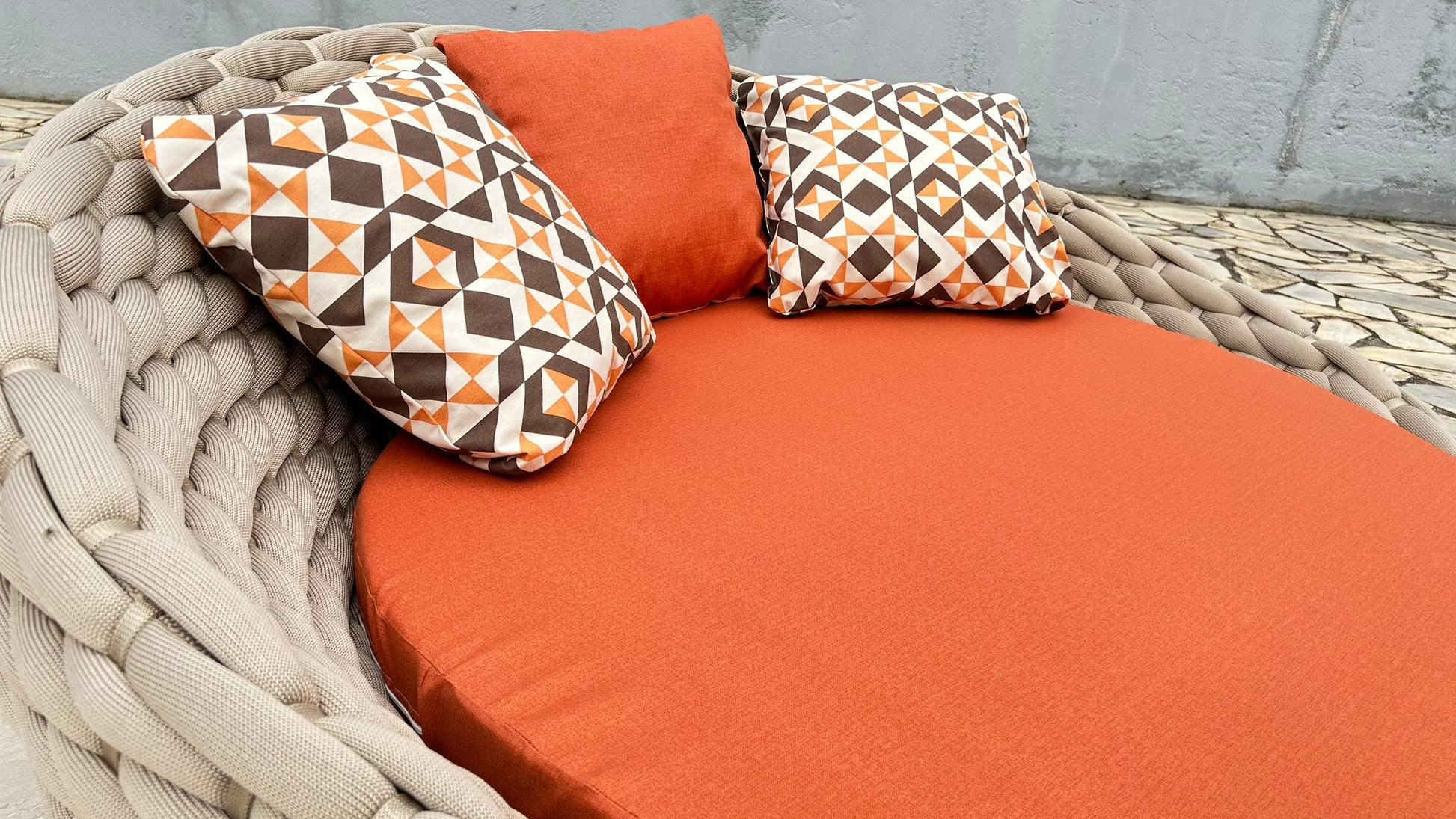 Chaise Minas em tricô náutico - Imagem 7