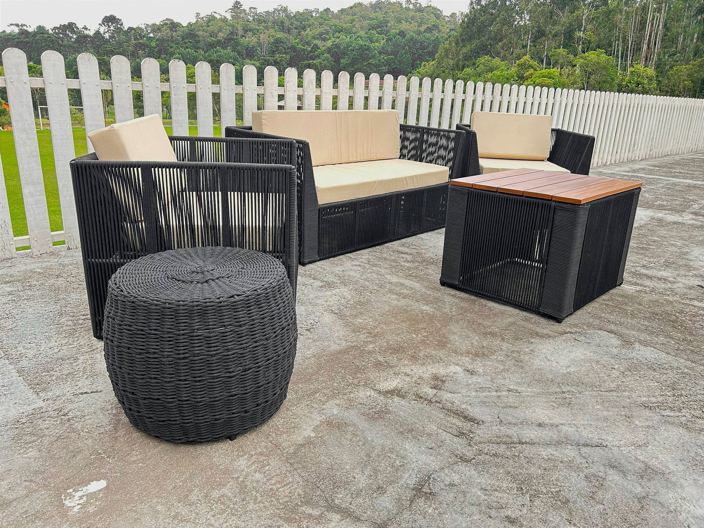 Conjunto Luxo Corda Náutica 4L + Centro - Imagem 4