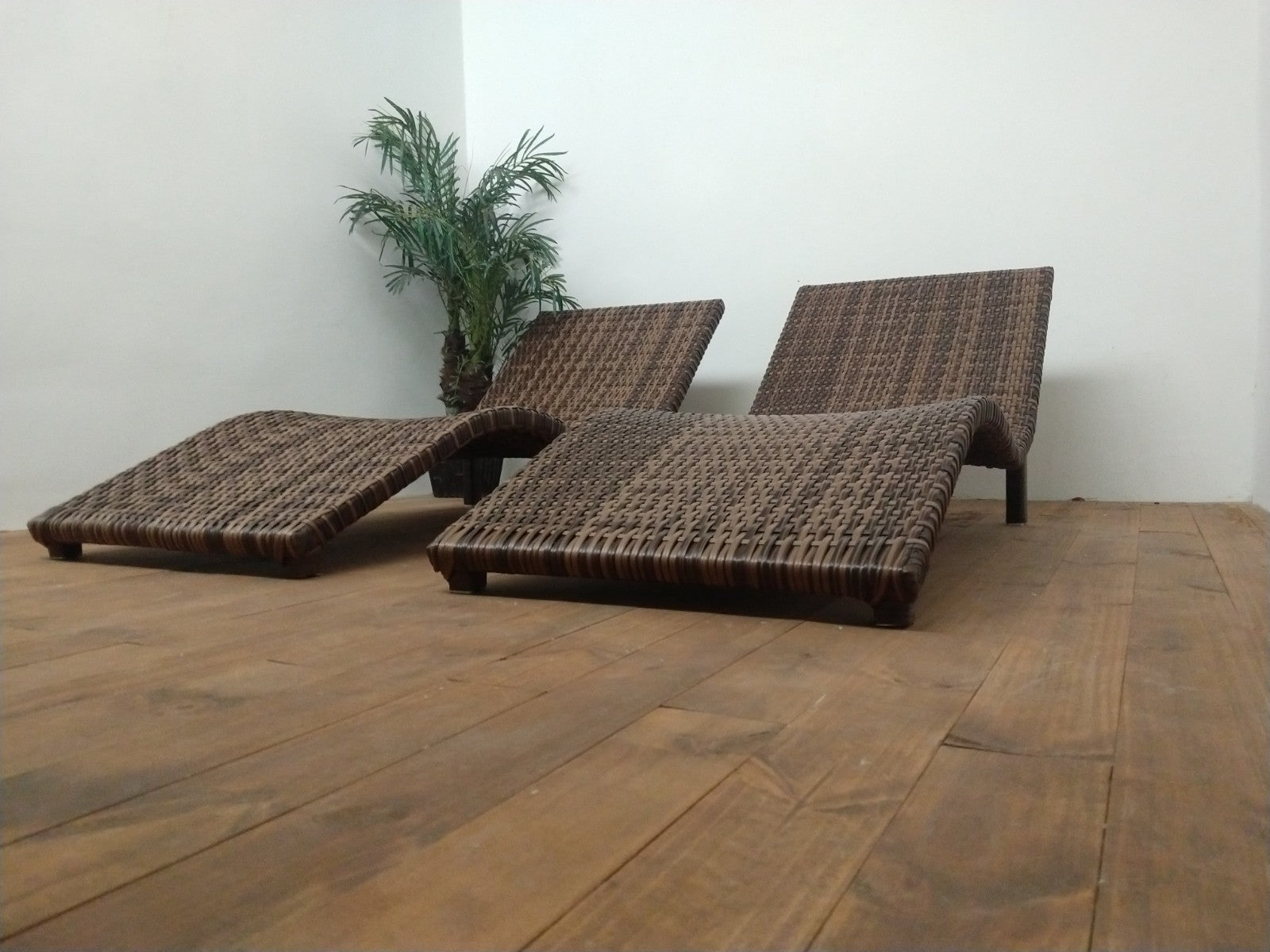 Espreguiçadeira de piscina em fibra sintética - Imagem 4