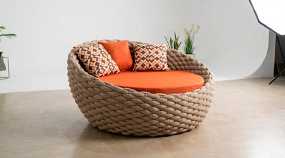 Chaise Minas em tricô náutico - Imagem 2